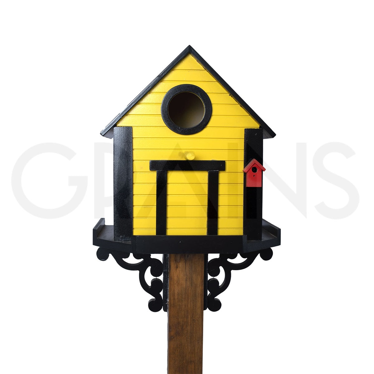Long Yellow Bird House