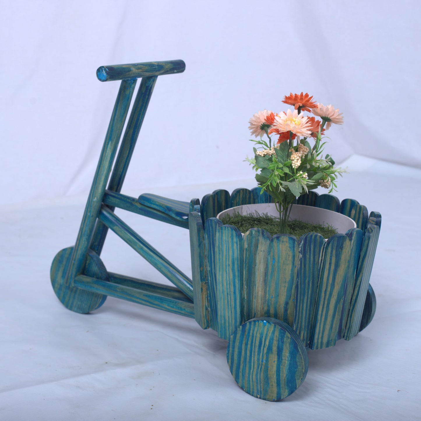 3 wheel Planting Decor