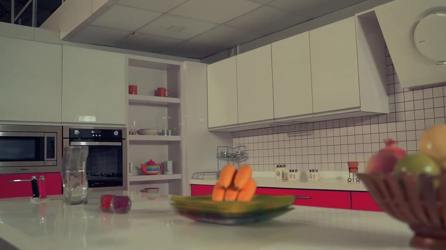 Grains display kitchen in Lahore