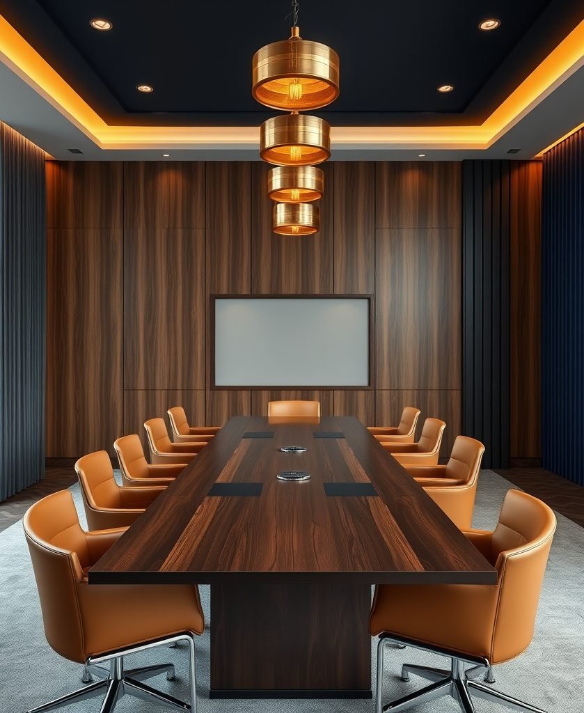 Executive boardroom interiors by Grains