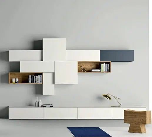 13 Media Wall by Grains Home Pakistan