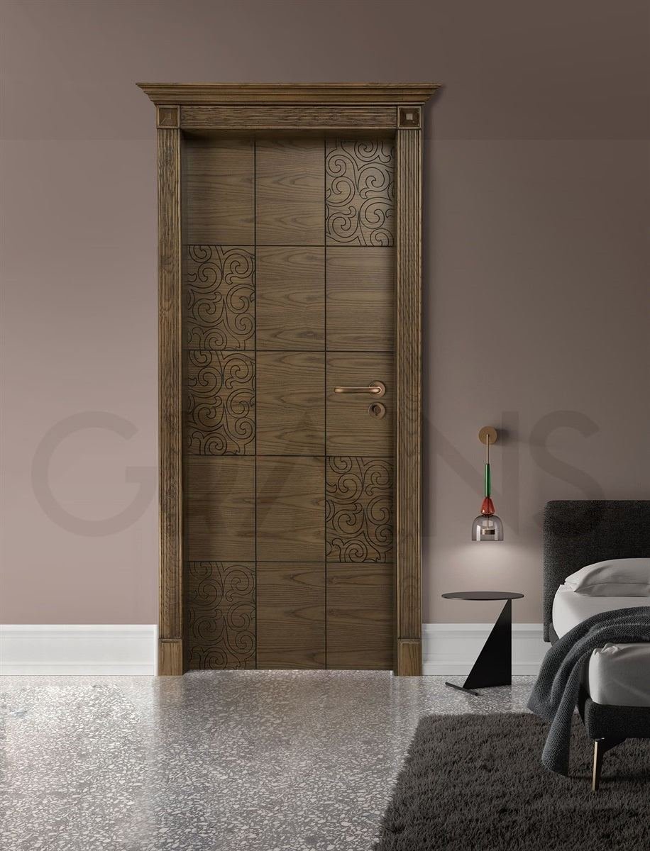 Block Print Door by Grains Home Pakistan