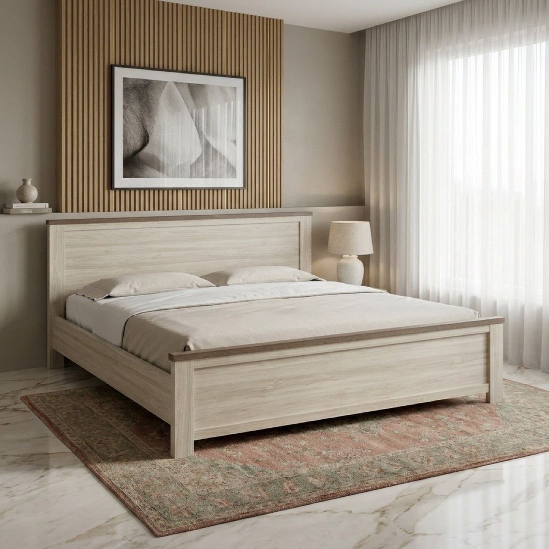Angelic Super King Bed by Grains Home Pakistan