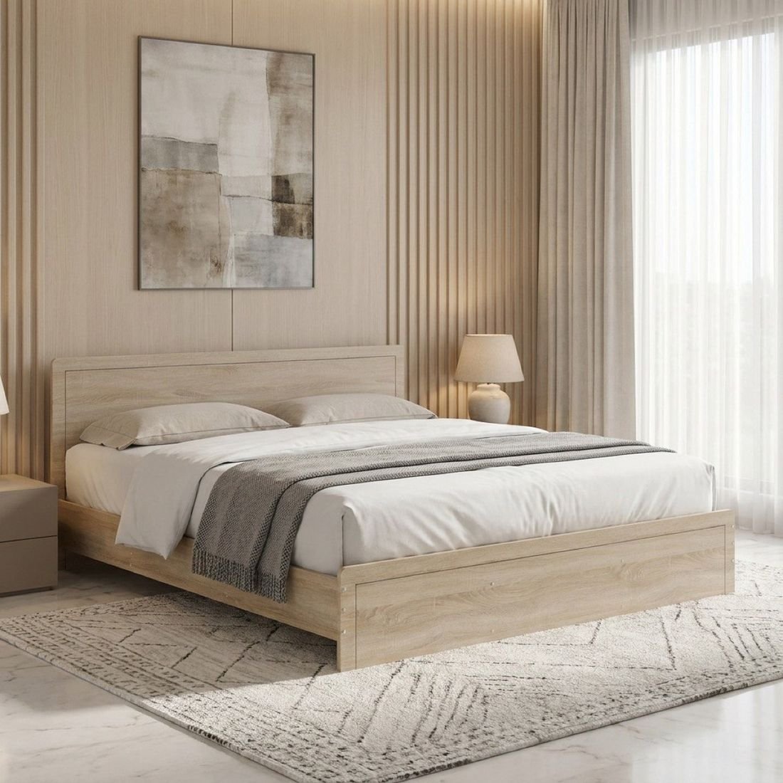Oasis King Bed by Grains Home Pakistan