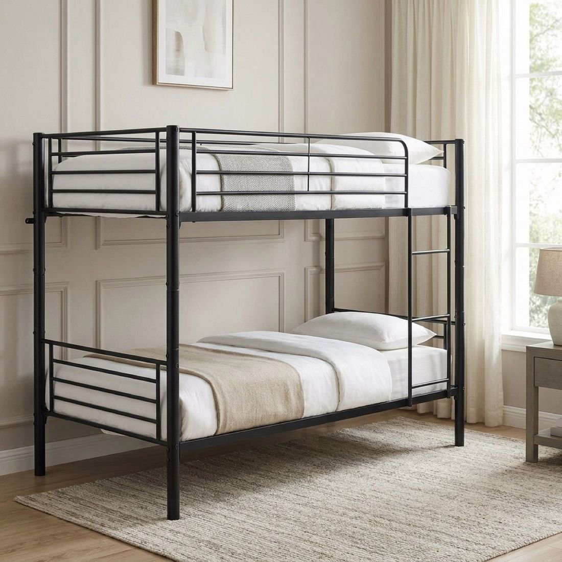 Vanilla Convertible Single Bunk Bed by Grains Home Pakistan