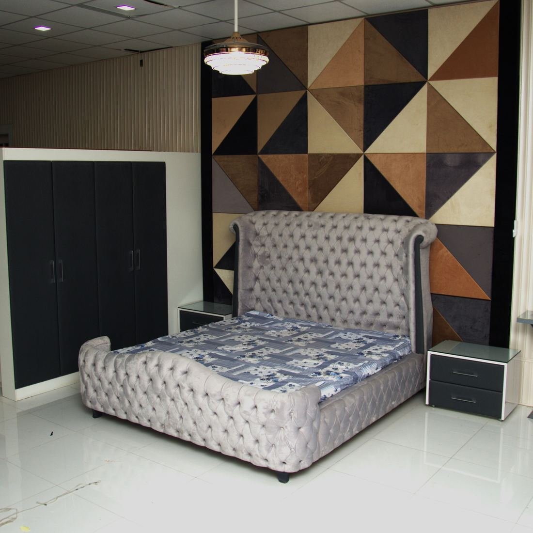 Royal White bed by Grains Home Pakistan