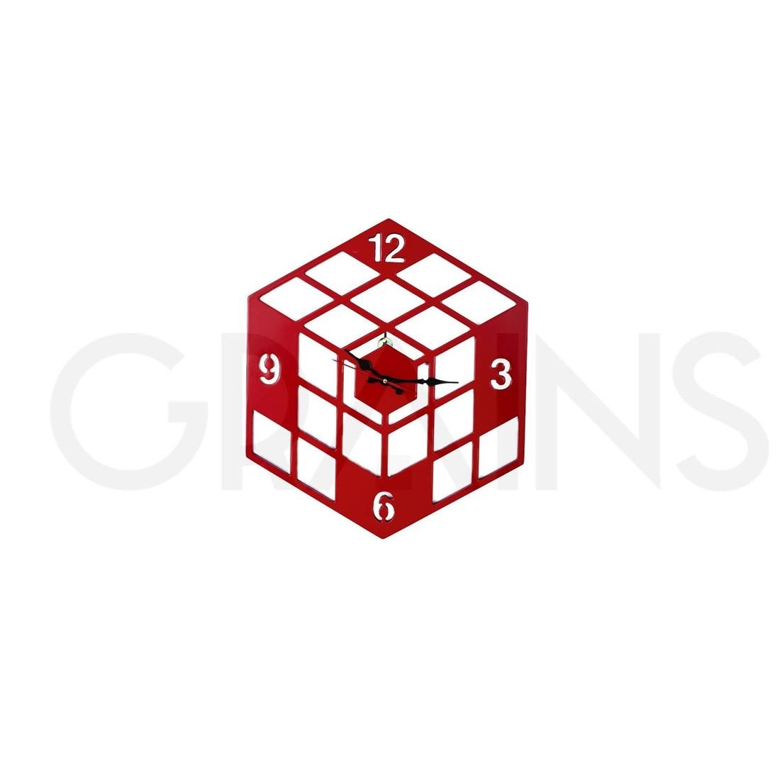 Rubic's Cube Wall Clock by Grains Home Pakistan