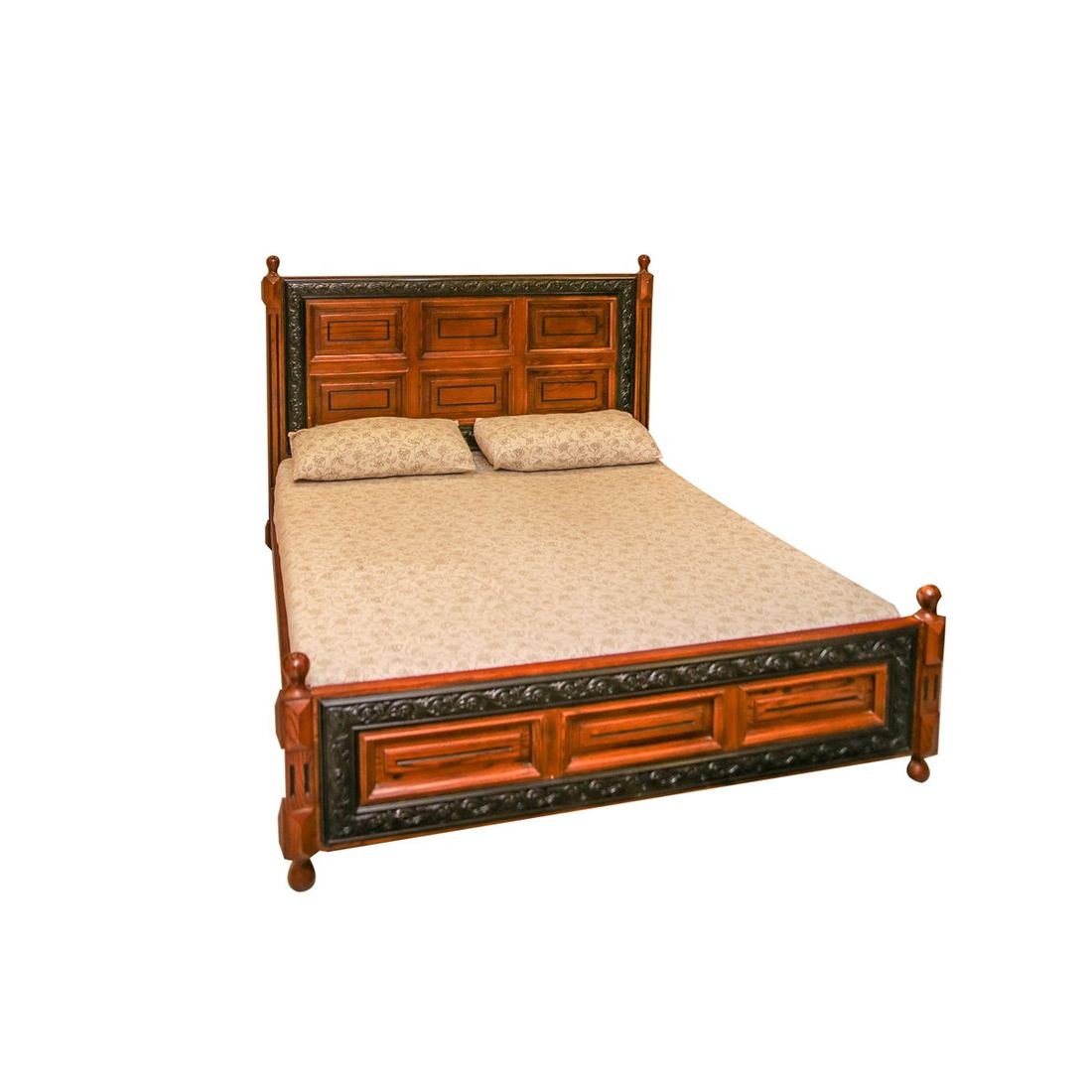 Teakwood cushion bed photo 1