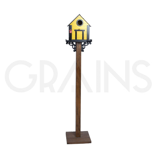Long Yellow Bird House