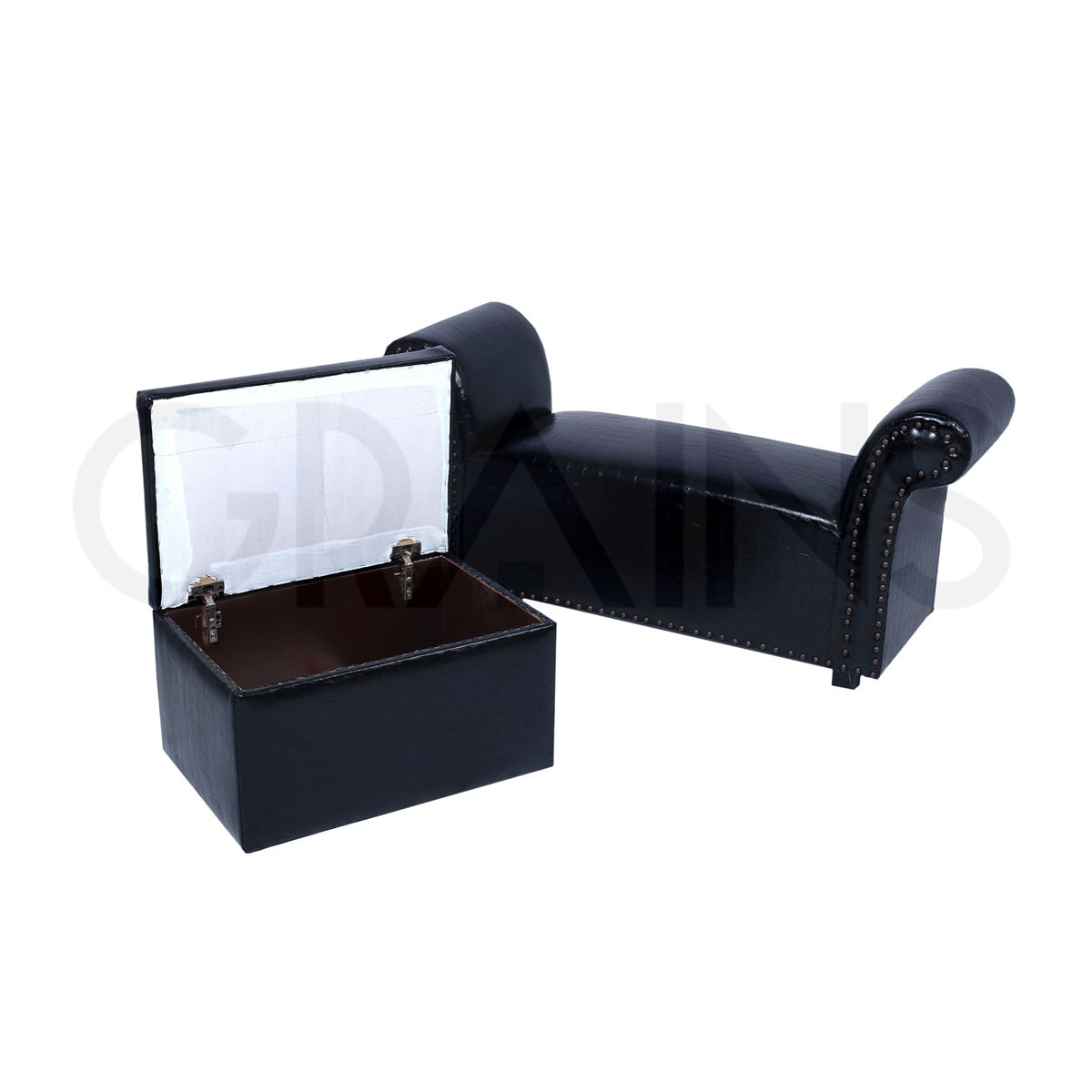 Leather roll arm