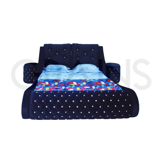 Classic Blue Bed