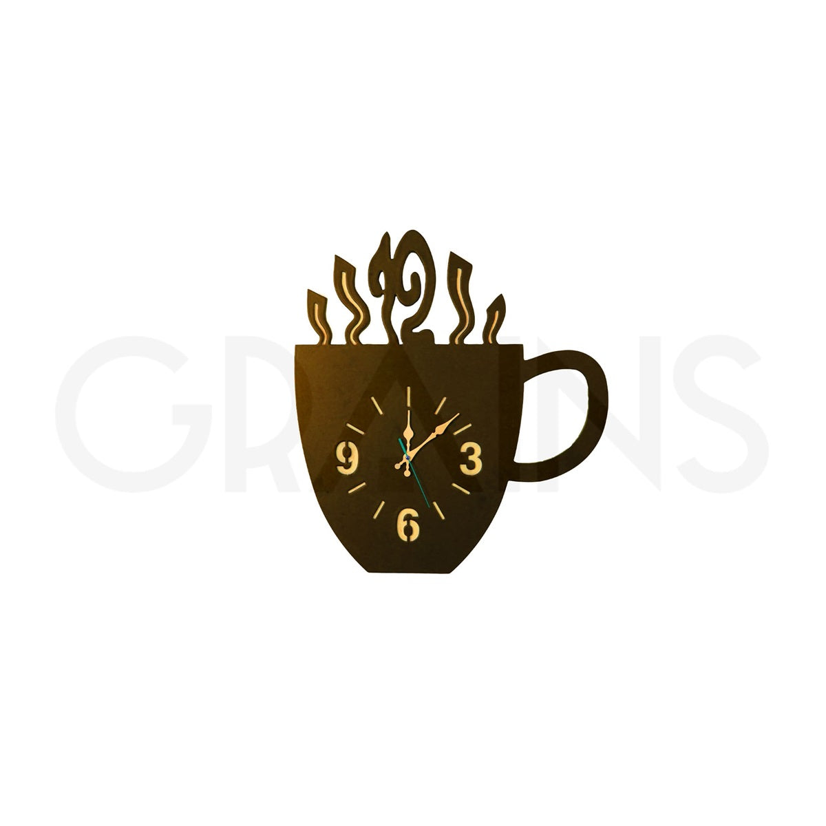 Coffee Cup Wall Clock
