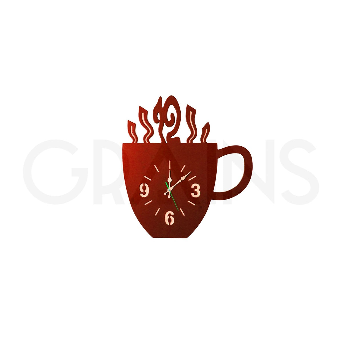 Coffee Cup Wall Clock