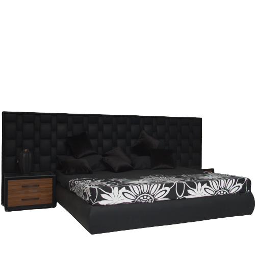 Long Black Bot Bed